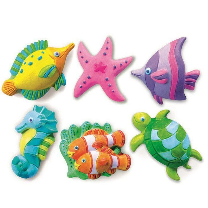 Johnco Gifts For Boys Mould And Paint Sea Life Kit 3 Johnco Gifts For Boys Mould And Paint Sea Life Kit
