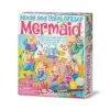 Johnco Gifts For Girls Mould & Paint Glitter Mermaids Casting Kit