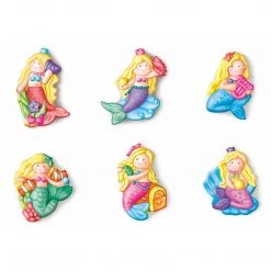Johnco Gifts For Girls Mould & Paint Glitter Mermaids Casting Kit