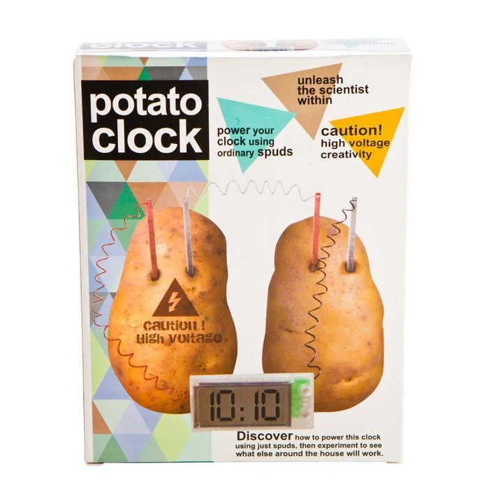 Johnco Science STEM Toys Potato Powered Clock | 4M 2 Johnco Science STEM Toys Potato Powered Clock | 4M