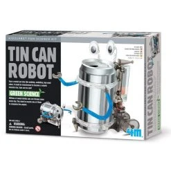 Johnco Tin Can DIY Robot Kit | 4M Kidz Gifts For Boys