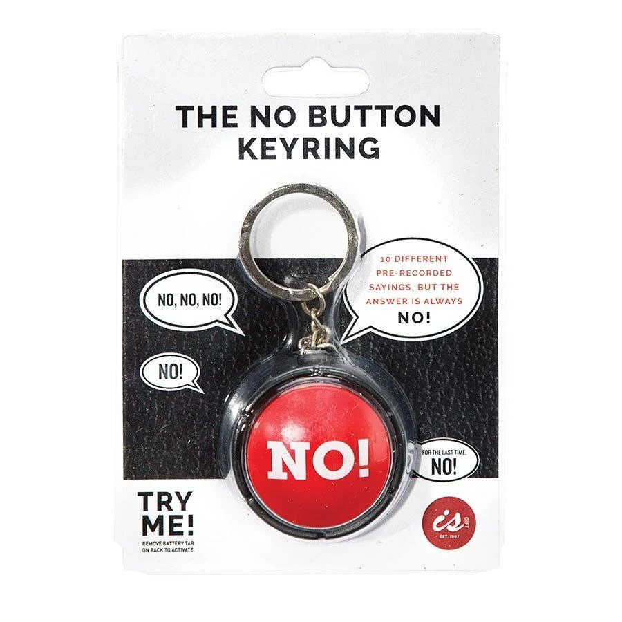 IsAlbi The No Button Sound Effects Keyring Novelty Buttons 2 IsAlbi The No Button Sound Effects Keyring Novelty Buttons