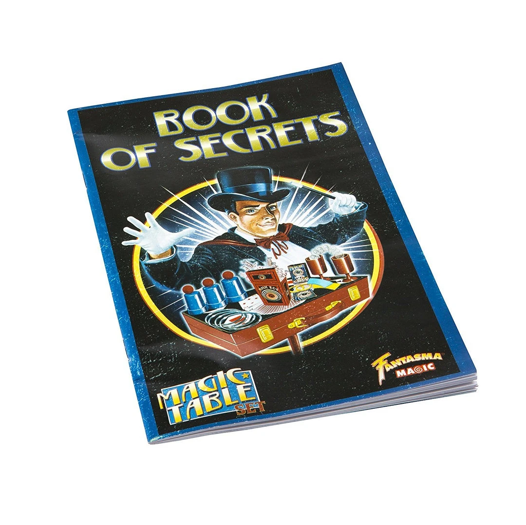 Theatrix Retro Magic Table Magician's Set With 150 Tricks! 6 Theatrix Retro Magic Table Magician's Set With 150 Tricks!