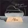 Yellow Octopus Personalised Personalised Cloud Storm Glass Weather Station Gifts For Sisters