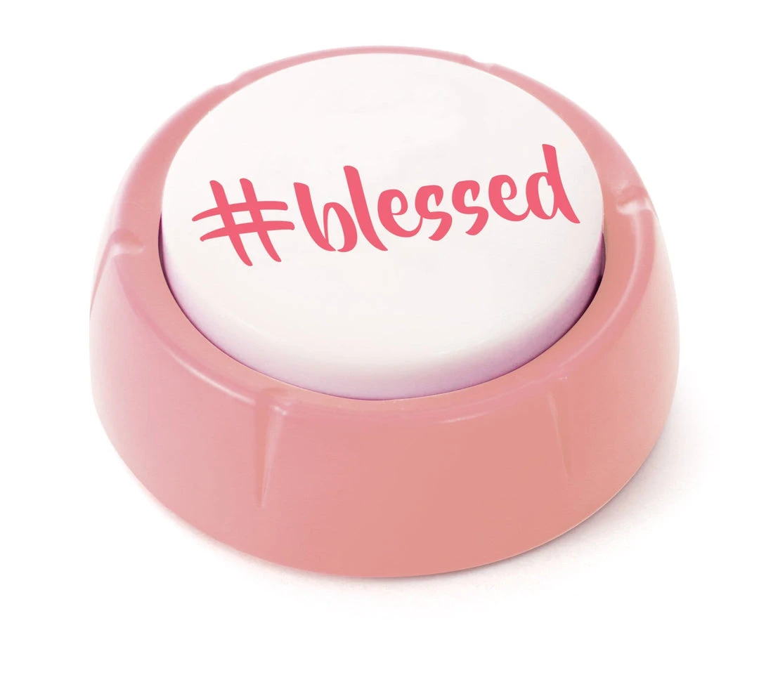 IsAlbi Office Gifts The Talking Millennial Button: 13 #Blessed Phrases 3 IsAlbi Office Gifts The Talking Millennial Button: 13 #Blessed Phrases