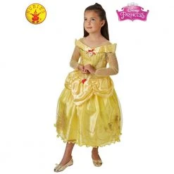 Rubies Deerfield Everything Disney Belle And The Beast Deluxe Ball Gown Child Costume
