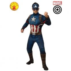 Rubies Deerfield Adult Costumes Marvel Captain America Deluxe Adult Costume