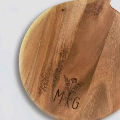 Yellow Octopus Personalised Gifts For Grandmas Personalised Round Paddle Serving Board - Flower Bunch 5 Yellow Octopus Personalised Gifts For Grandmas Personalised Round Paddle Serving Board - Flower Bunch