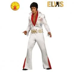 Rubies Deerfield Elvis Collector's Edition Adult Costume Adult Costumes 9 Rubies Deerfield Elvis Collector's Edition Adult Costume Adult Costumes