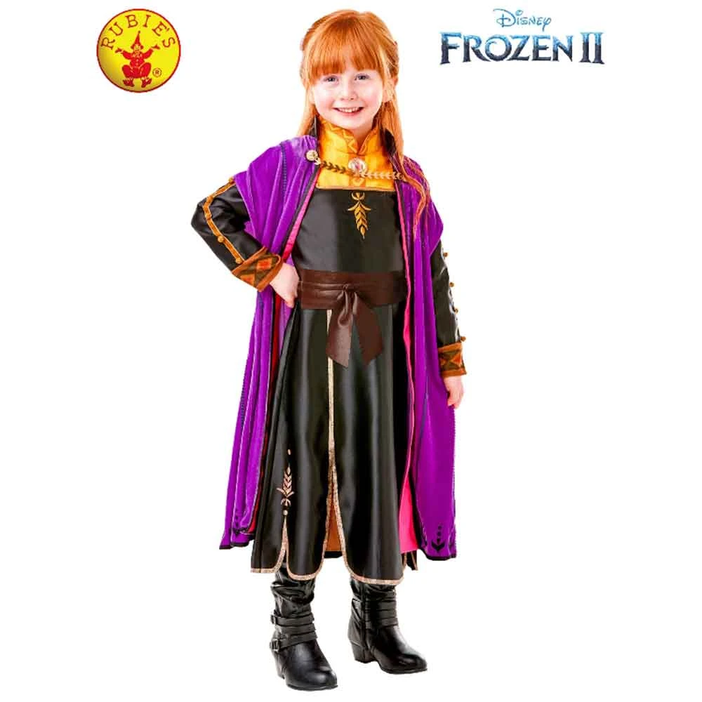 Rubies Deerfield Disney Frozen 2 Anna Premium Child Costume 2 Rubies Deerfield Disney Frozen 2 Anna Premium Child Costume