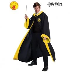 Rubies Deerfield Harry Potter Hufflepuff Robe Adult Costume 9 Rubies Deerfield Harry Potter Hufflepuff Robe Adult Costume