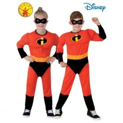 Rubies Deerfield Disney Incredibles 2 Deluxe Child Jumpsuit Costume