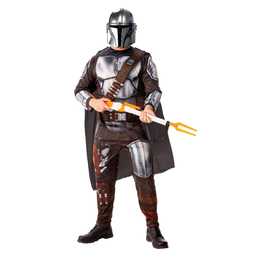 Rubies Deerfield Geek Star Wars Mandalorian Deluxe Adult Costume 1 Rubies Deerfield Geek Star Wars Mandalorian Deluxe Adult Costume