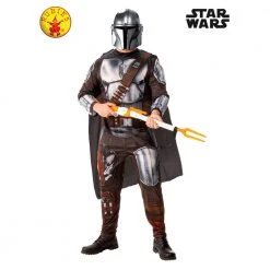 Rubies Deerfield Geek Star Wars Mandalorian Deluxe Adult Costume 11 Rubies Deerfield Geek Star Wars Mandalorian Deluxe Adult Costume