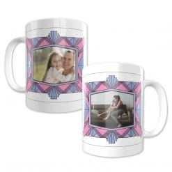 Yellow Octopus Personalised Mug - Art Deco Photo Design New