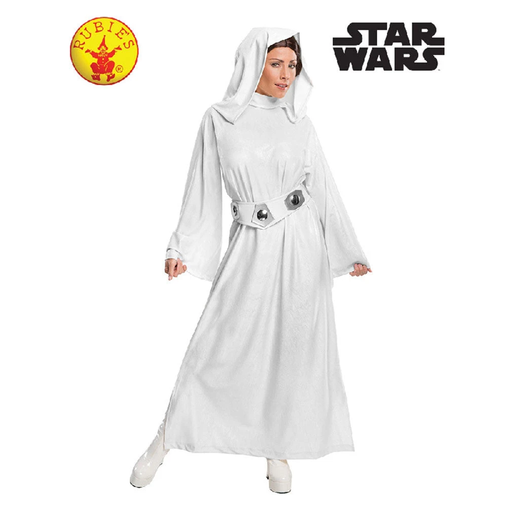 Rubies Deerfield Geek Star Wars Princess Leia Deluxe Adult Costume 5 Rubies Deerfield Geek Star Wars Princess Leia Deluxe Adult Costume