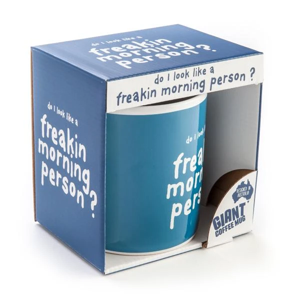 Mdi "Do I Look Like A Freakin Morning Person?" Giant Mug Giant Products 3 Mdi "Do I Look Like A Freakin Morning Person?" Giant Mug Giant Products