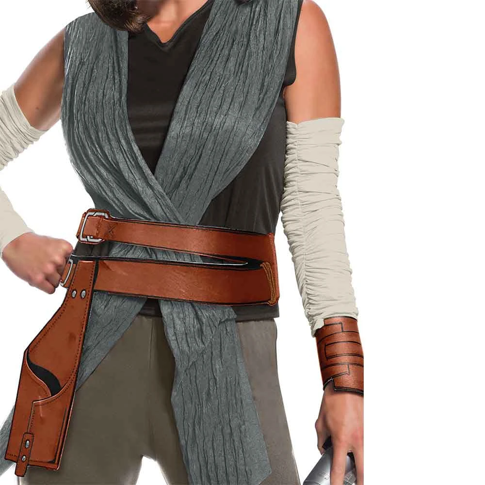 Rubies Deerfield Geek Star Wars Rey Deluxe Adult Costume 4 Rubies Deerfield Geek Star Wars Rey Deluxe Adult Costume