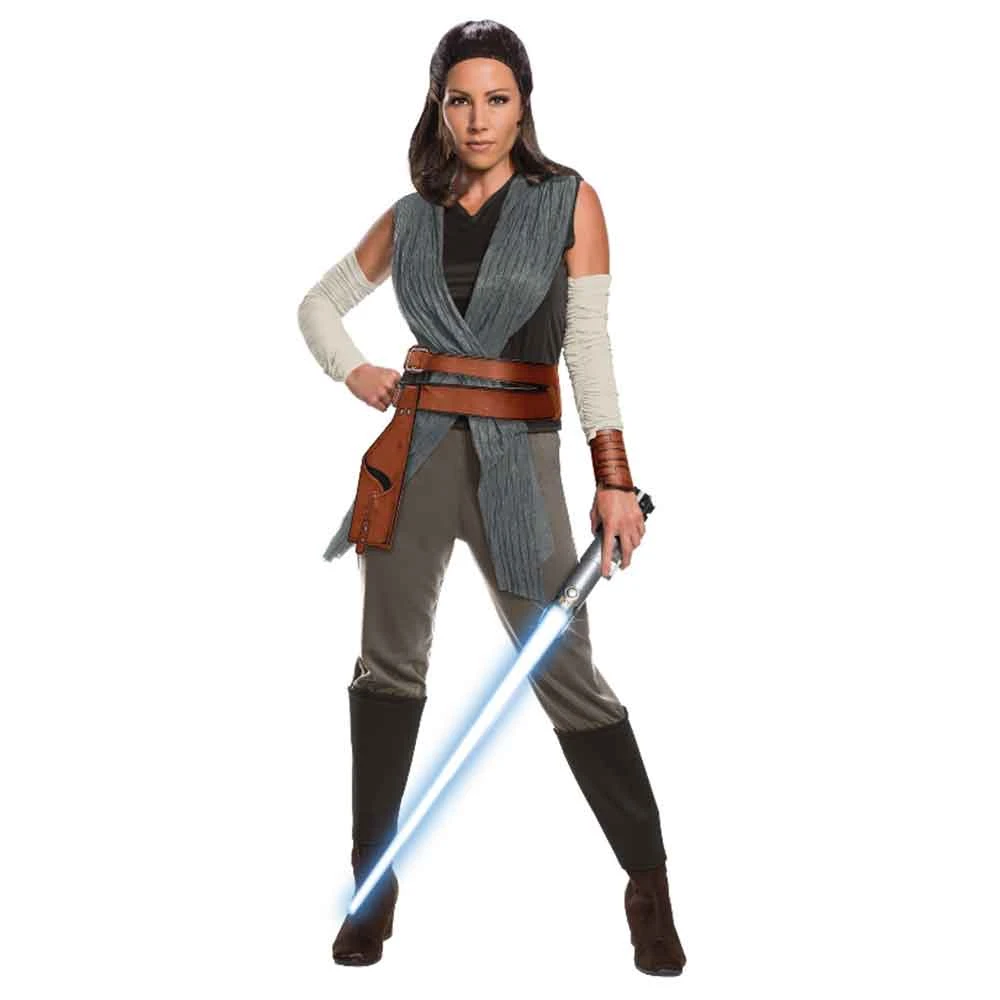 Rubies Deerfield Geek Star Wars Rey Deluxe Adult Costume 1 Rubies Deerfield Geek Star Wars Rey Deluxe Adult Costume