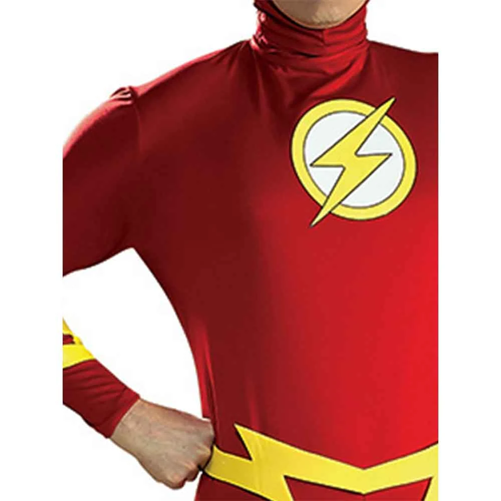 Rubies Deerfield DC Comics The Flash Adult Costume 3 Rubies Deerfield DC Comics The Flash Adult Costume