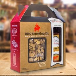 Hot Shots BBQ Smoking Kit - Smokin' Beef, Fiery Lamb Or Spicy Pork