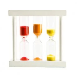 Mdi Miniature Products 3-in-1 Hourglass Sand Timer - 1, 3 & 5 Minutes