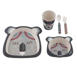 IsAlbi Banjo The Koala Kids Dinner Set Gifts For Sisters