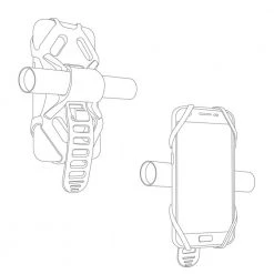 Paperie Travel Gifts Adjustable Phone Holder For Bike