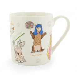 Curated Funny Celebri Cats Coffee Mug