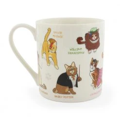 Curated Funny Celebri Cats Coffee Mug