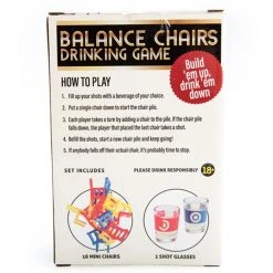 Mdi Desktop Chair Balancing Drinking Game Mens Novelty Gifts 9 Mdi Desktop Chair Balancing Drinking Game Mens Novelty Gifts
