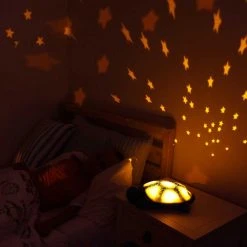 PMG Twilight Turtle Plush Star Projector Night Light Gifts For Sisters