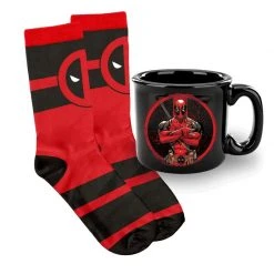 Licensing Essentials Deadpool Mug And Socks Gift Pack
