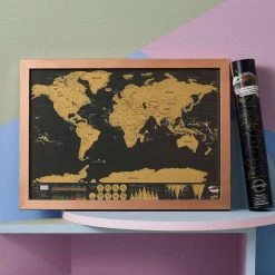 IsAlbi Office Gifts My Travel Scratch Map 17 IsAlbi Office Gifts My Travel Scratch Map