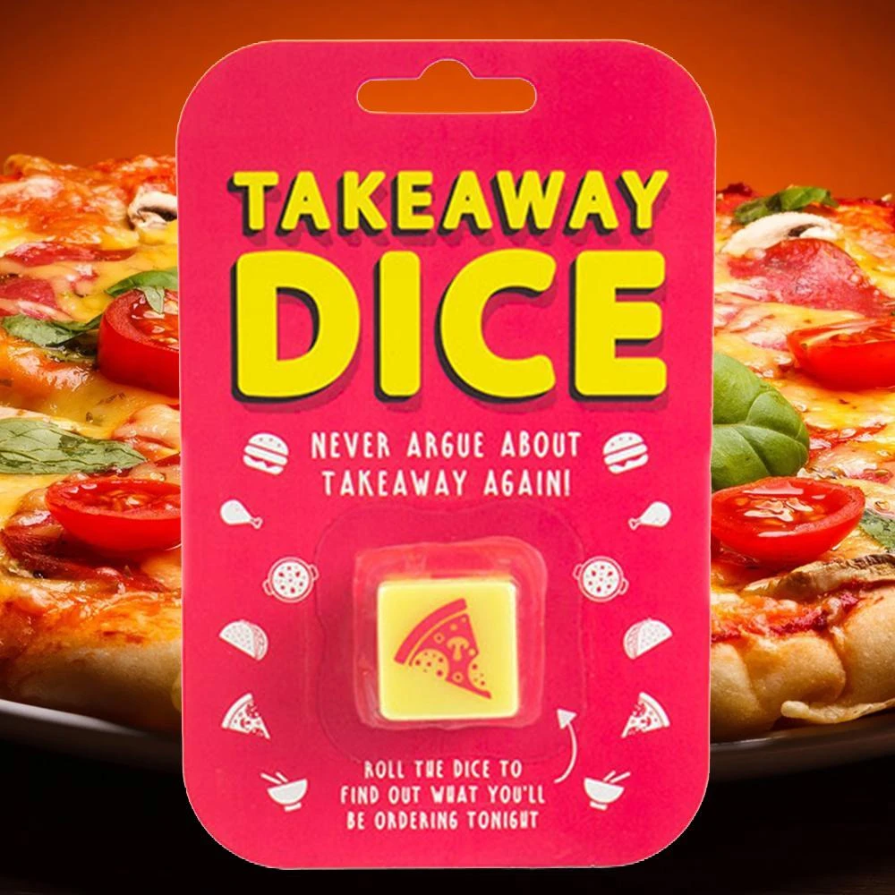 William Valentine Takeaway Dinner Deciding Dice 1 William Valentine Takeaway Dinner Deciding Dice