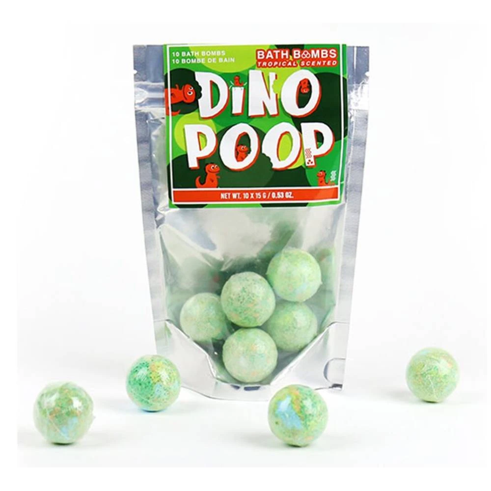 William Valentine Dino Poop Bath Bombs 2 William Valentine Dino Poop Bath Bombs