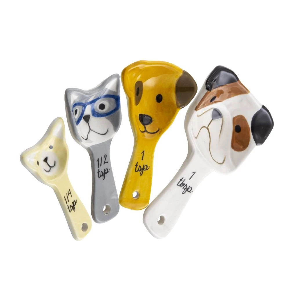 IsAlbi Dog Squad Measuring Spoons | Set Of 4 2 IsAlbi Dog Squad Measuring Spoons | Set Of 4