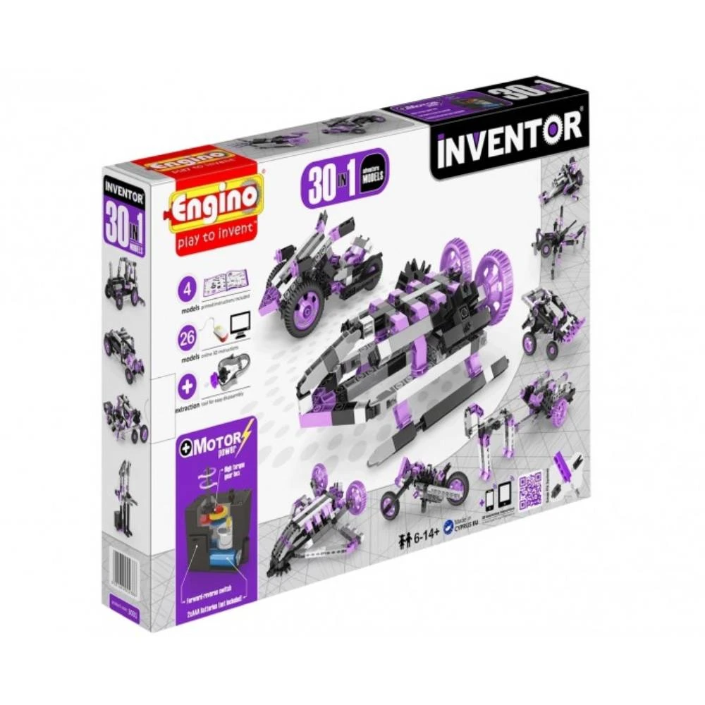 Theatrix Engino Inventor | 30-in-1 Motorised Models Set 1 Theatrix Engino Inventor | 30-in-1 Motorised Models Set
