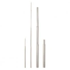 IsAlbi Extendable Straw With Case Keyring & Cleaning Brush Travel Gifts