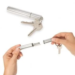 IsAlbi Extendable Straw With Case Keyring & Cleaning Brush Travel Gifts