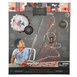 Outliving Science STEM Toys 753 Piece Build-A-Coaster Set | F.A.O Schwarz