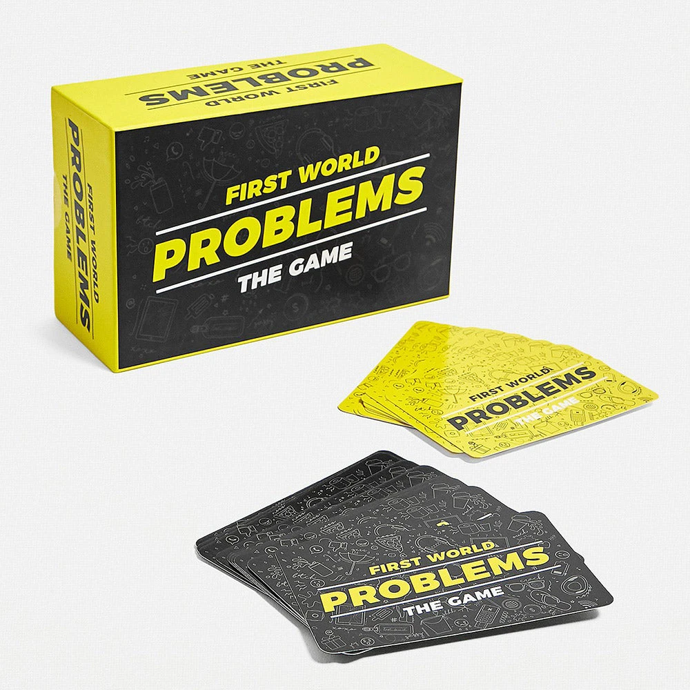 William Valentine First World Problems - The Card Game Mens Novelty Gifts 3 William Valentine First World Problems - The Card Game Mens Novelty Gifts