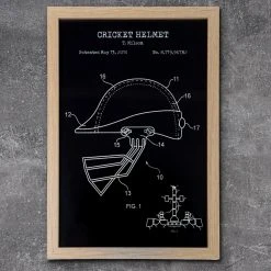 Yellow Octopus Exclusives - Prints Cricket Patent Prints Wall Art | Set Of 3