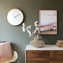 PS Home & Living Freya Minimalist Wall Clock 50cm