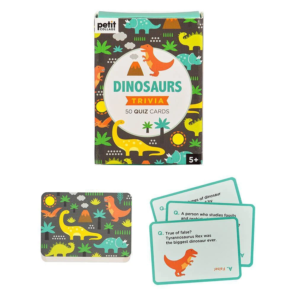 IsAlbi Dinosaur Trivia - 50 Quiz Cards 1 IsAlbi Dinosaur Trivia - 50 Quiz Cards