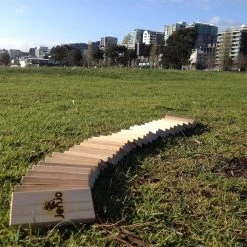 Jenjo Giant Wooden Dominoes 28pc Party Games 17 Jenjo Giant Wooden Dominoes 28pc Party Games