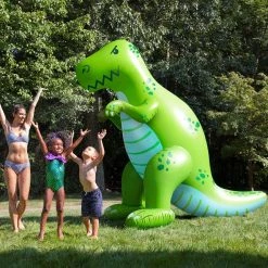 William Valentine Giant Inflatable T-Rex Dinosaur Yard Sprinkler 1.9m Tall!