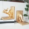 Office Gifts Gold Triceratops Bookends | White Moose