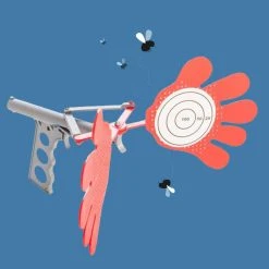 Mdi Hands Trigger Activated Fly Swatter