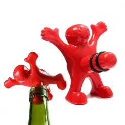 Mdi Happy Man Bottle Stopper